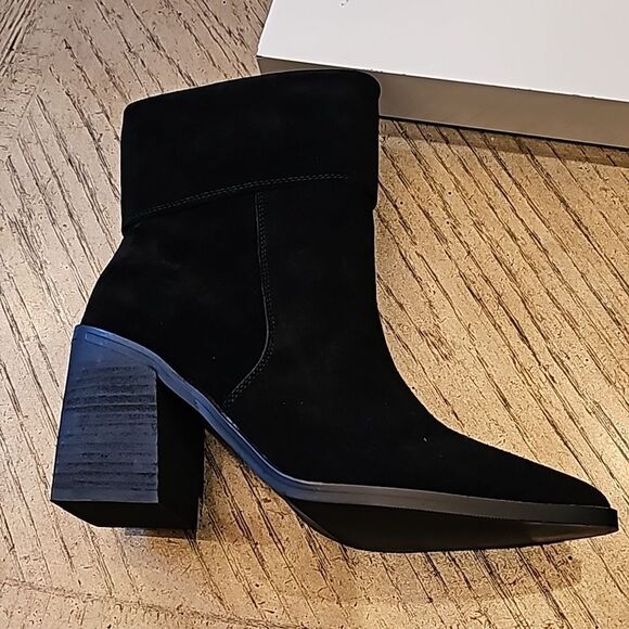 Black waterproof suede ankle boot size 8 NWT Blondo - Picture 3 of 13